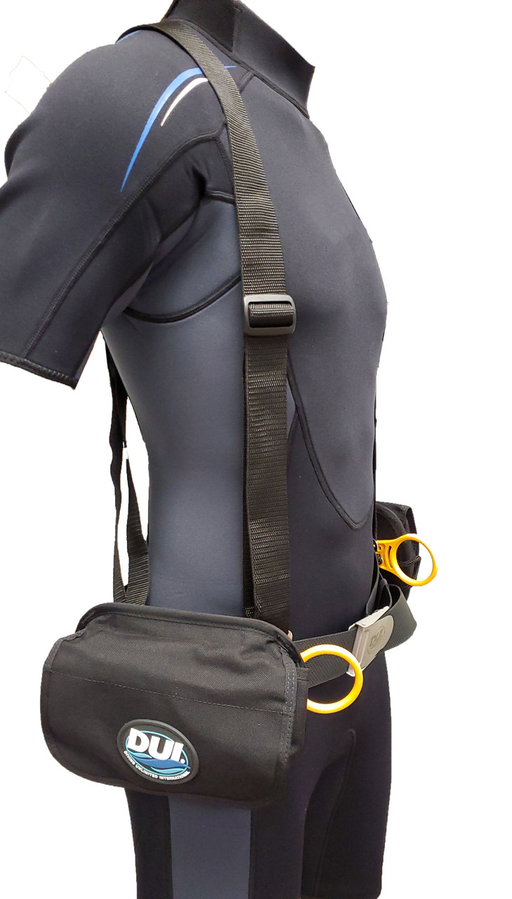 DUI Weight Harness Version 3.0 - Large Pockets | Scuba Gear Canada