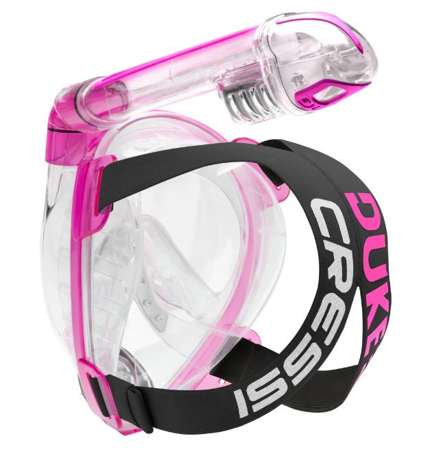 CRESSI Kiddy Vollmaske Für Kinder - Beschlagfreie Tauchermaske Mit Dry Schnorchel