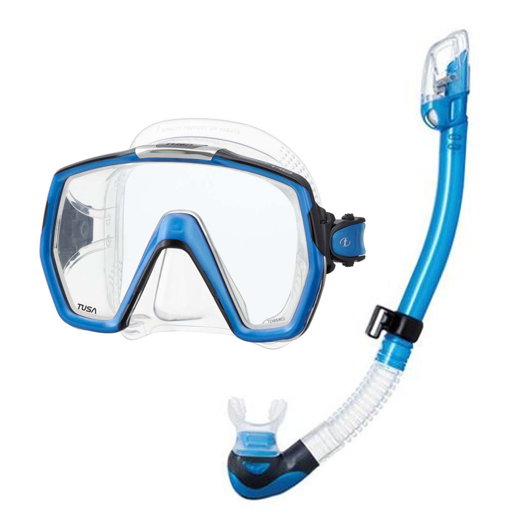 Tusa Freedom HD Mask & Dry Snorkel Set | Scuba Gear Canada