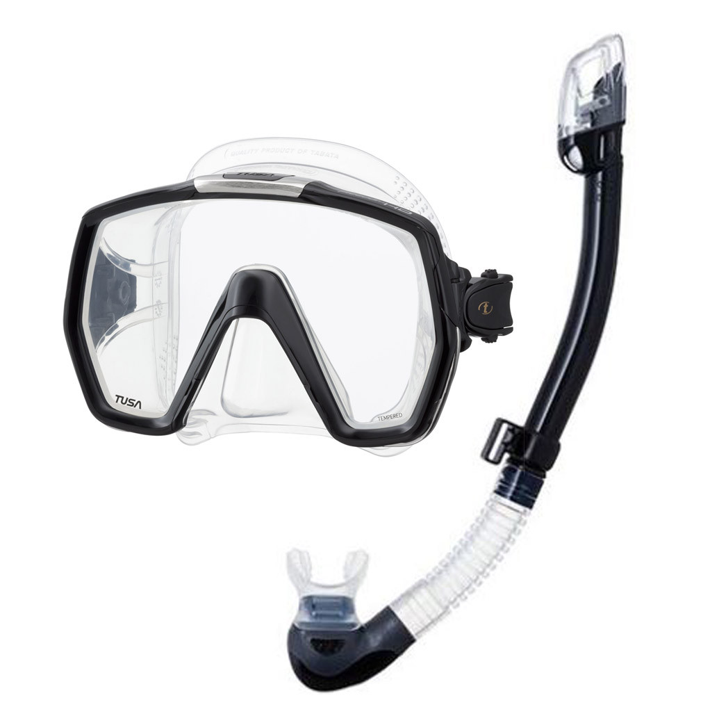 Tusa Freedom HD Mask & Dry Snorkel Set | Scuba Gear Canada