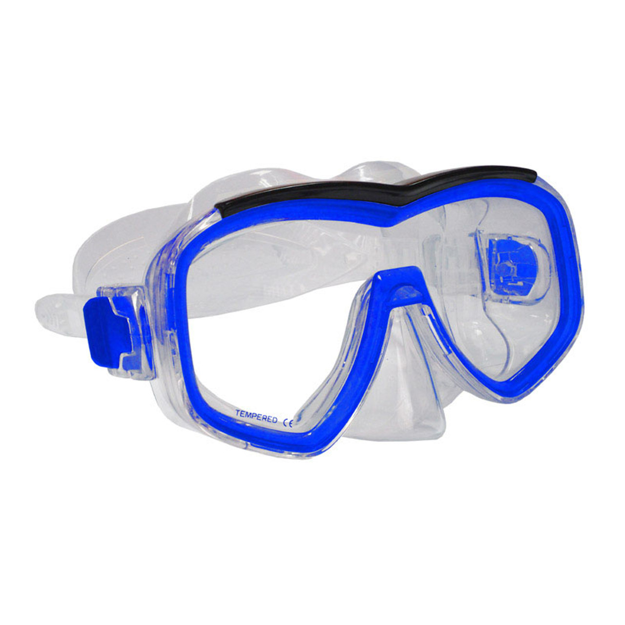 Silicone Strap Support Comfortable Soft Underwater Diving Mask 