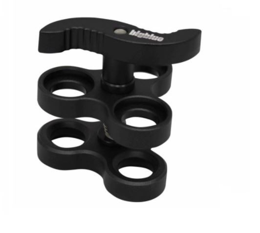 Clamp for Ball Mount Triple Big Blue Scuba Gear Canada