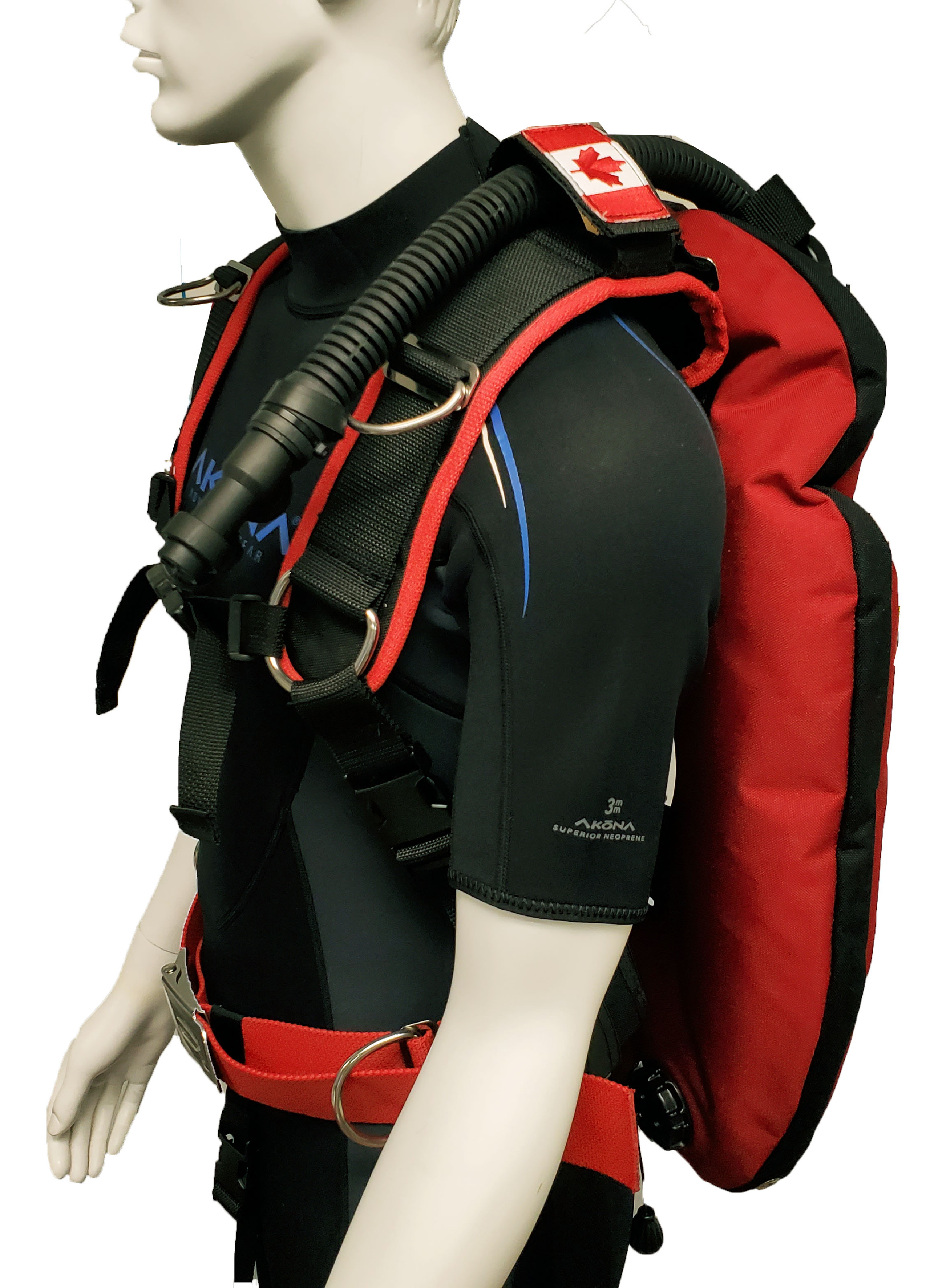 Scuba Backplate Aluminum Scuba Gear Canada