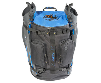 Akona Globetrotter Bag - Fits all your gear including your fins strapped to the outside