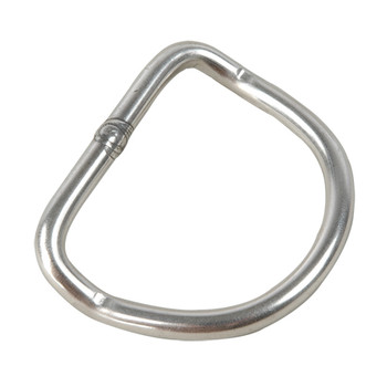 D-ring with bend