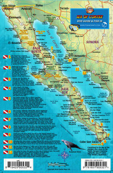 Baja & Sea of Cortez dive map