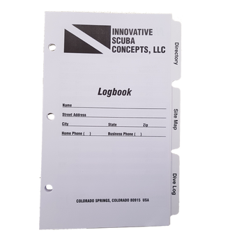 Logbook Pages with Tabbed Dividers