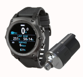 Shearwater Teric Dive Computer Air-Integrated - Black Bezel Shearwater Teric Dive Computer Air-Integrated - Black Bezel