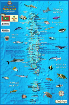 Maldives - Franko Dive Map