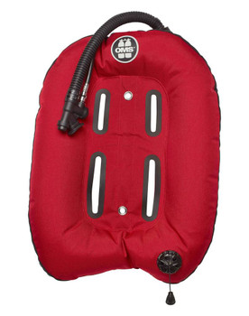 OMS IQ Lite CB 32lb Wing and Harness Package - Red Wing