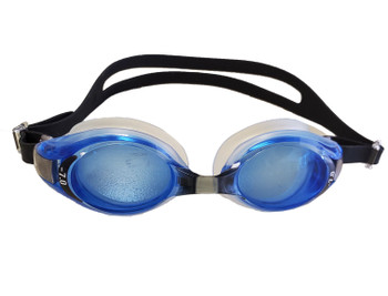 Swim Goggle with Corrective Optical Lenses to match your prescription - Blue lens