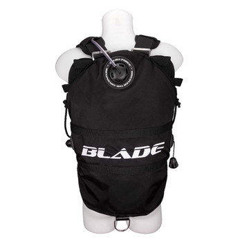 Scuba Force Sidemount Blade Wing - mounted on harness(not included)