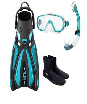 Tusa Freedom Diving Package - Teal