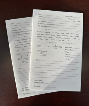 Paper Log Pages - 2pack