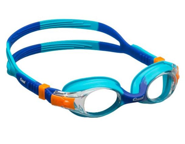 Cressi Kid's Swim Goggles - Blue/Teal/Orange