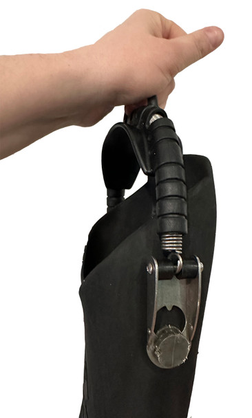 Spring Strap - Shown on Scubapro Jet Sport Fins