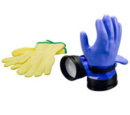 DUI Zip Gloves - Heavy Duty (Blue)