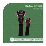 DCT4000 Golf Clubs Set with Bag, Mens Right Hand (6 Clubs / 9 Pieces)