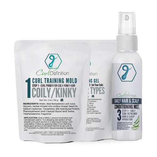 COILY Trial Set - Curl Definition 3-Step System