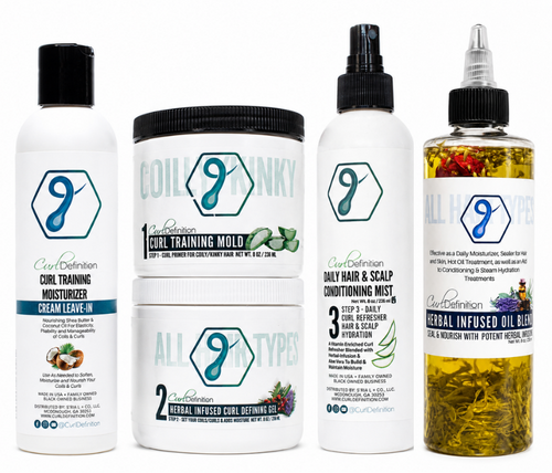 Curl Definition 5 Fav Bundle for COILY, Kinky & Tightly Curly Hair