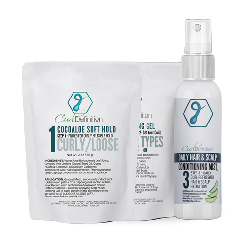 CURLY Trial Set -  Curl Definition 3-Step System