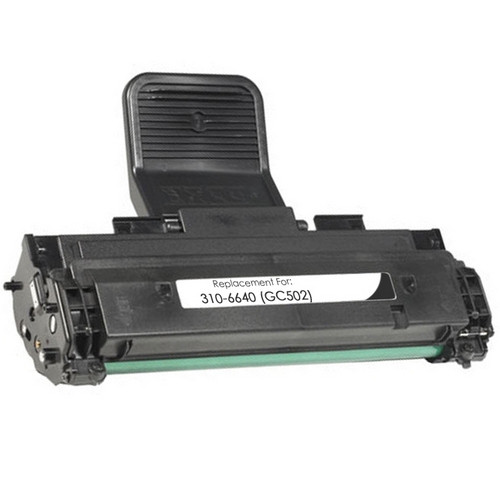 Compatible Dell 1100 and Dell 1110 Black Toner Cartridge (310-6640), GC502