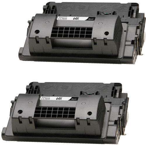 Compatible HP 64X Toner Cartridge High-Yiled (CC364X) | 2-Pack