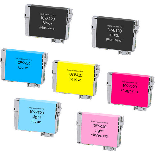 Epson T098 and T099 series ink cartridges set