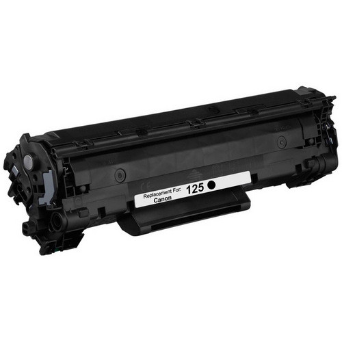 Compatible replacement for Canon 125 (3484B001AA) black laser toner cartridge