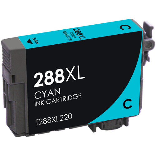 Replacement Ink Cartridge For Epson 288XL Cyan