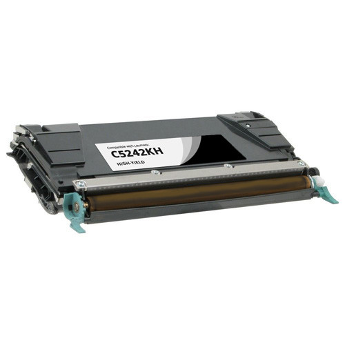 Lexmark C5242KH High-Yield Black Toner Cartridge