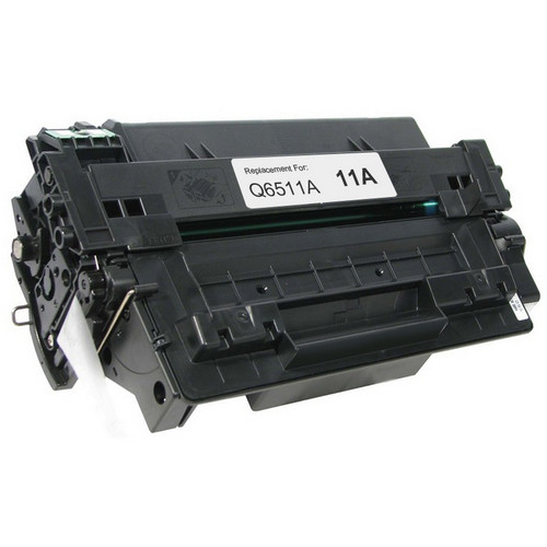 Compatible replacement for HP 11A (Q6511A) black laser toner cartridge