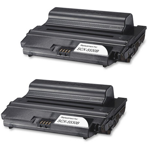 Twin Pack - Compatible replacement for Samsung SCX-5530B black laser toner cartridge