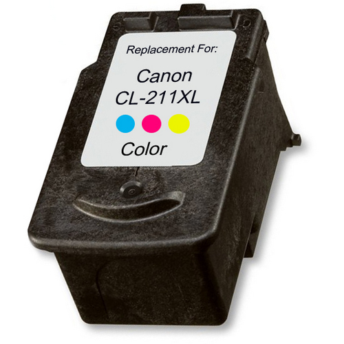Remanufactured replacement for Canon CL-211XL (2975B001) color ink cartridge Remanufactured replacement for Canon CL-211XL (2975B001) color ink cartridge