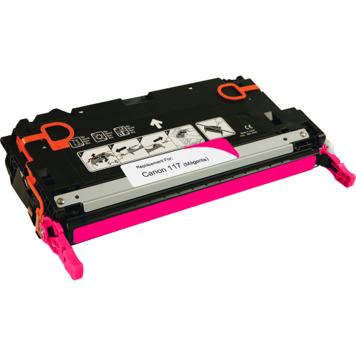 Compatible replacement for Canon 117 (2576B001AA) magenta laser toner cartridge