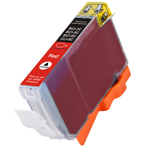 Compatible replacement for Canon Cli-8 Red (0626B002) red ink cartridge