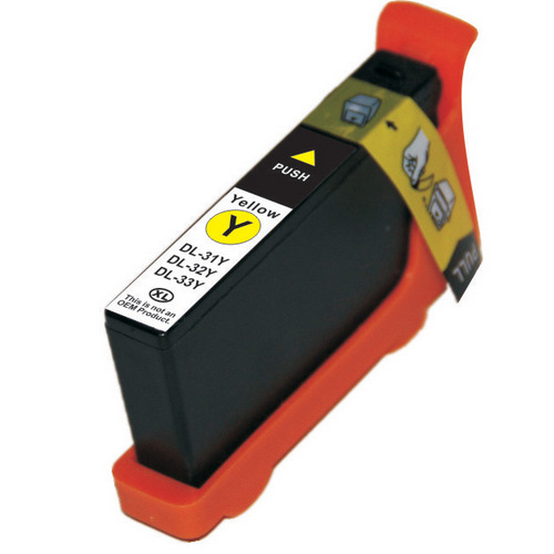 Compatible replacement for Dell series 33 yellow ink cartridge (331-7380)