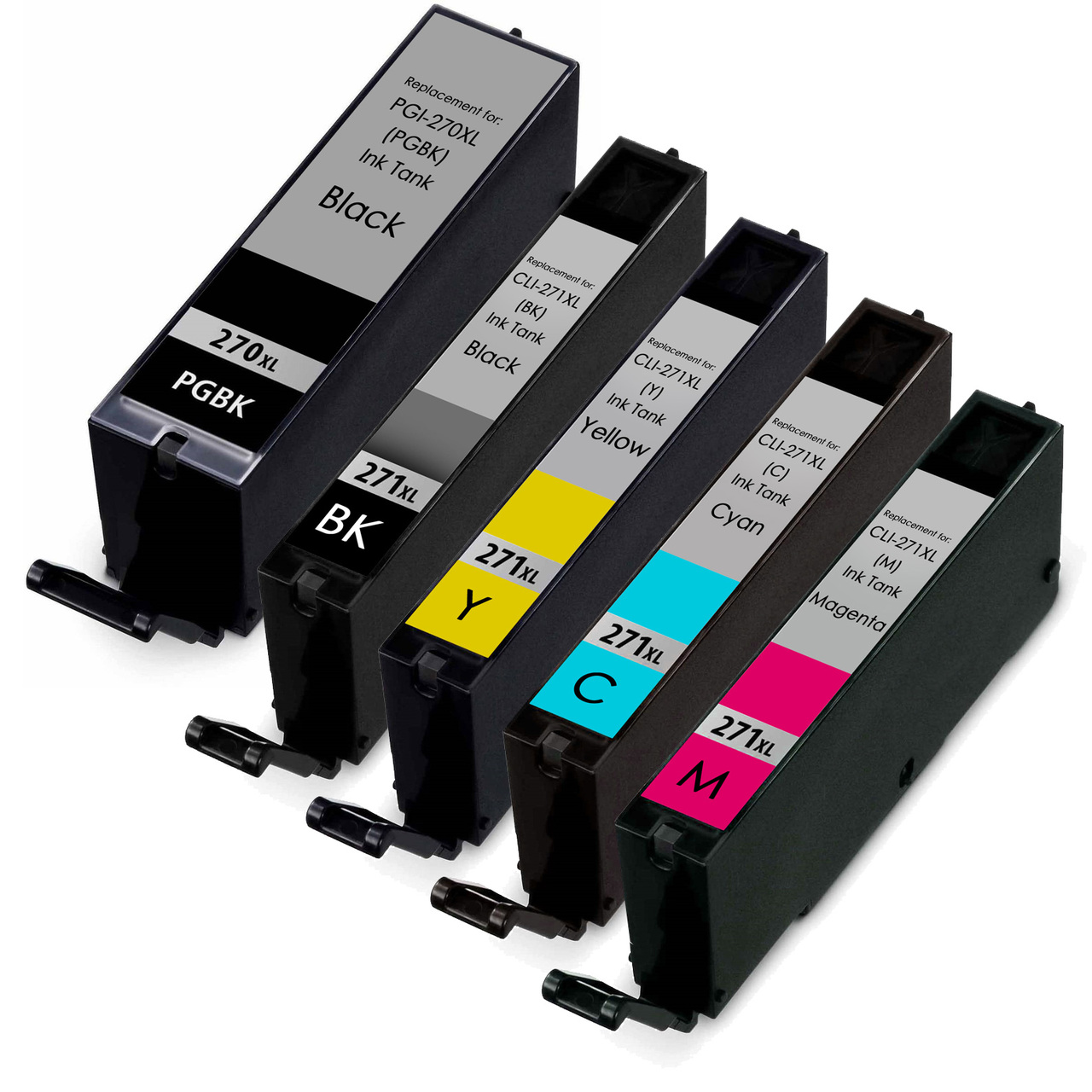 Compatible Canon PGI-270XL & Canon Cli-271XL Ink Tank (High-Yield