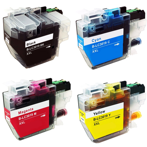 Brother LC3019 Ink, Super High-Yield - 4 Pack