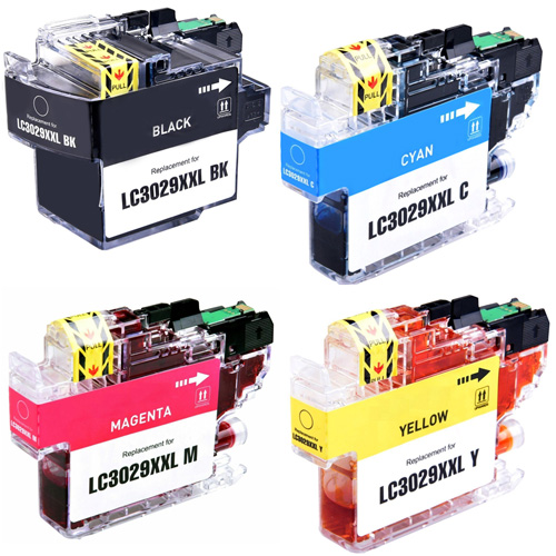 Brother LC3029 Ink, Super High-Yield - 4 Pack