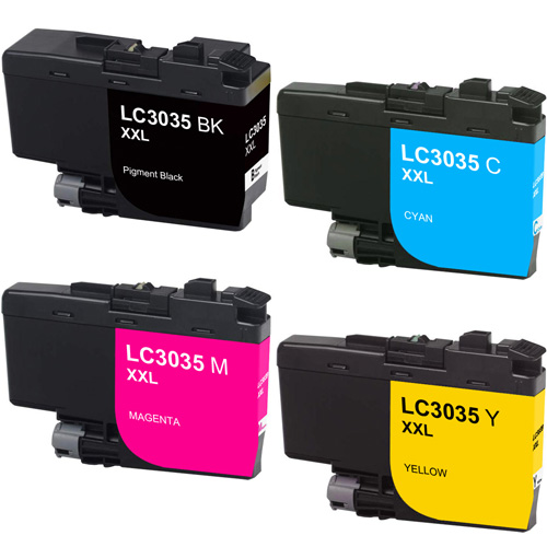Brother LC3035 Ink, Ultra High-Yield - 4 Pack