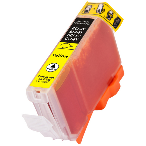 Compatible replacement for Canon BCI-6Y (4708A003) yellow ink cartridge