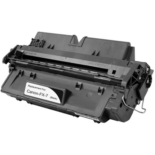 Remanufactured replacement for Canon FX-7 (7621A001AA) black laser toner cartridge