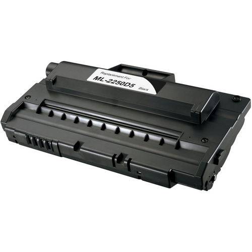 Remanufactured replacement for Samsung ML-2250D5 and ML-2250 black laser toner cartridge