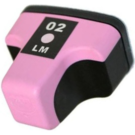 Remanufactured replacement for HP 02LM (C8775WN) light magenta ink cartridge