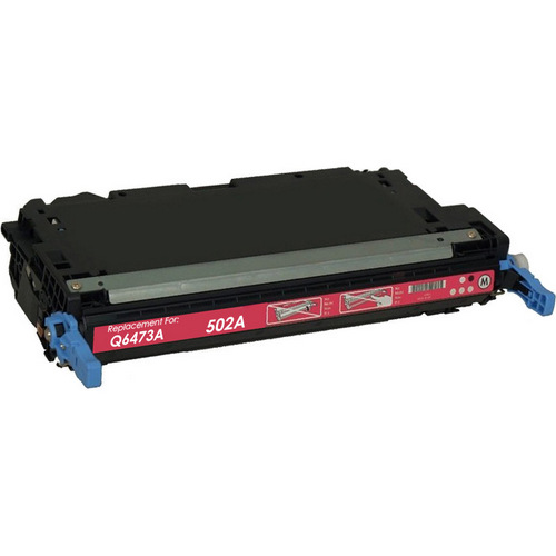 Remanufactured replacement for HP 502A (Q6473A) magenta laser toner cartridge