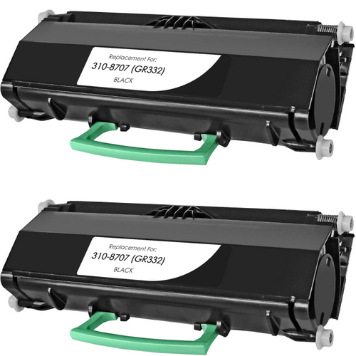 Twin Pack - Compatible replacement for Dell 310-8707 (GR332)