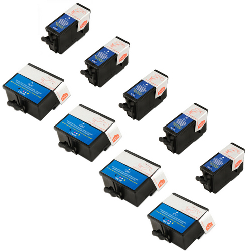 Kodak 10 series ink cartridges - 9 Pack