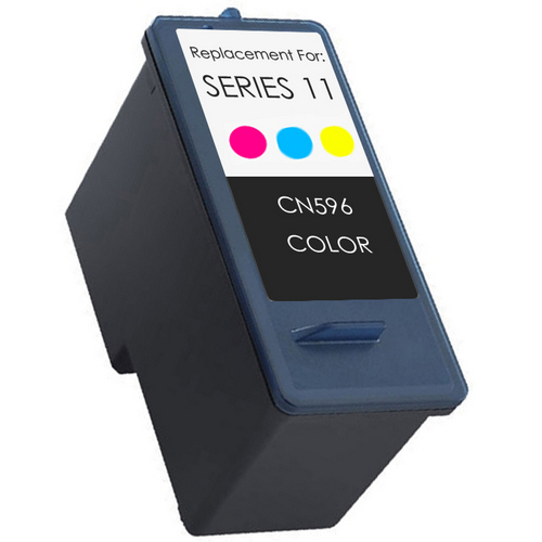 Remanufactured replacement for Dell series 11 (CN596) color ink cartridge