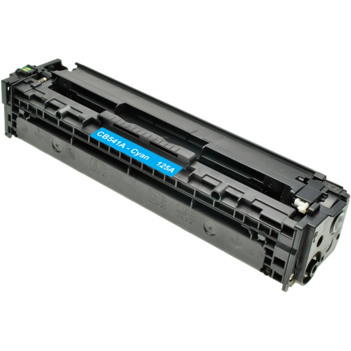 Compatible replacement for HP 125A (CB541A) cyan laser toner cartridge
